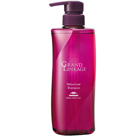 MILBON Grand Linkage Veloa Luxe Shampoo, 16.9 fl oz (500 ml), Moist (For Hard and Habitous Hairs) Shampoo