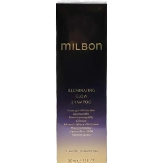 Milbon Illuminating Glow Shampoo, 6.8 fl oz (200 ml), Global Milbon Premium Position, Milbon LSC