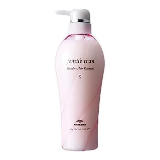 Milbon MILBON Gemile Franc Heat Gloss Treatment, S, 17.6 oz (500 g) Treatment