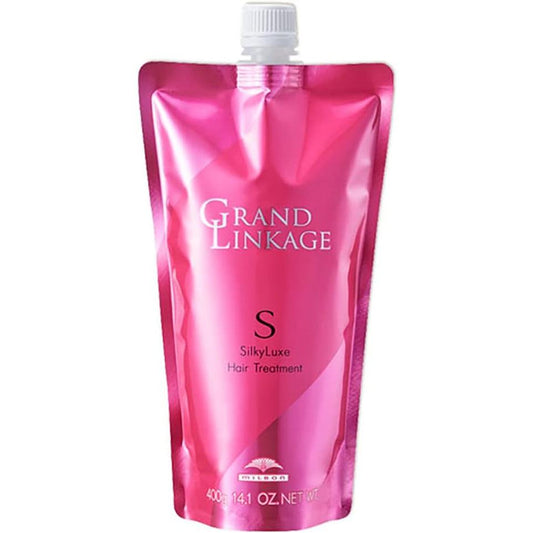 Milbon Grand Linkage Silky Luxe Treatment, 14.1 oz (400 g), Refill