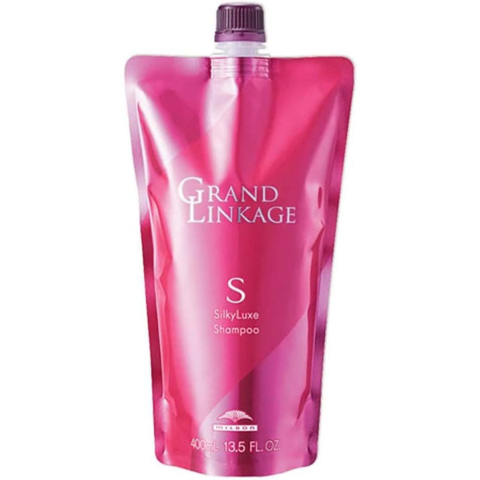 Milbon Grand Linkage Silky Luxe Shampoo (Refill) 13.5 fl oz (400 ml)