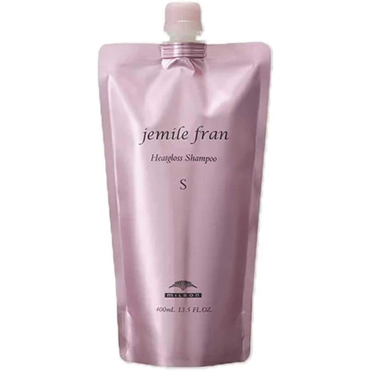 jemile fran Milbon Gemile Franc Heat Gloss S Shampoo 13.5 fl oz (400 ml) Refill