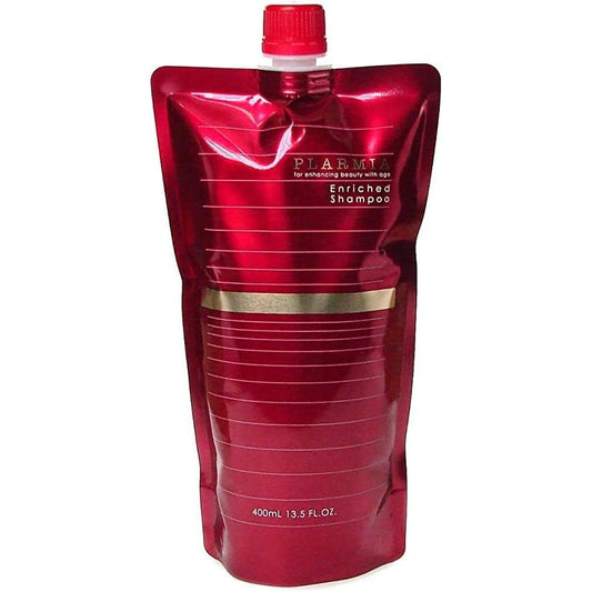 Milbon Plamia Enriched Shampoo (13.5 fl oz (400 ml) Refill