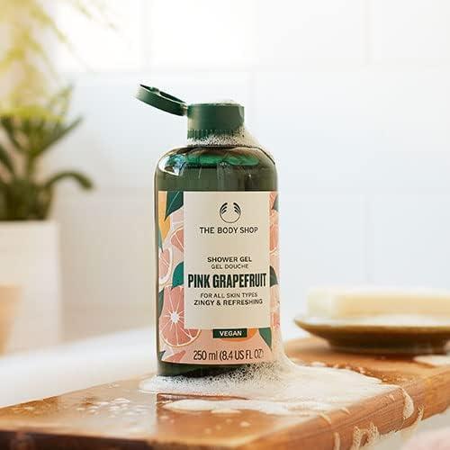 The Body Shop Official Shower Gel PG 8.5 fl oz (250 ml) (Scent: Pink Grapefruit)