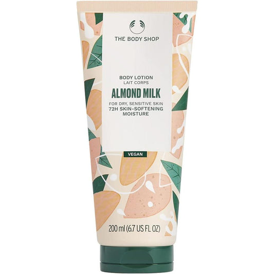 The Body Shop Official Body Lotion, Almond Milk, 7.8 fl oz (200 ml)