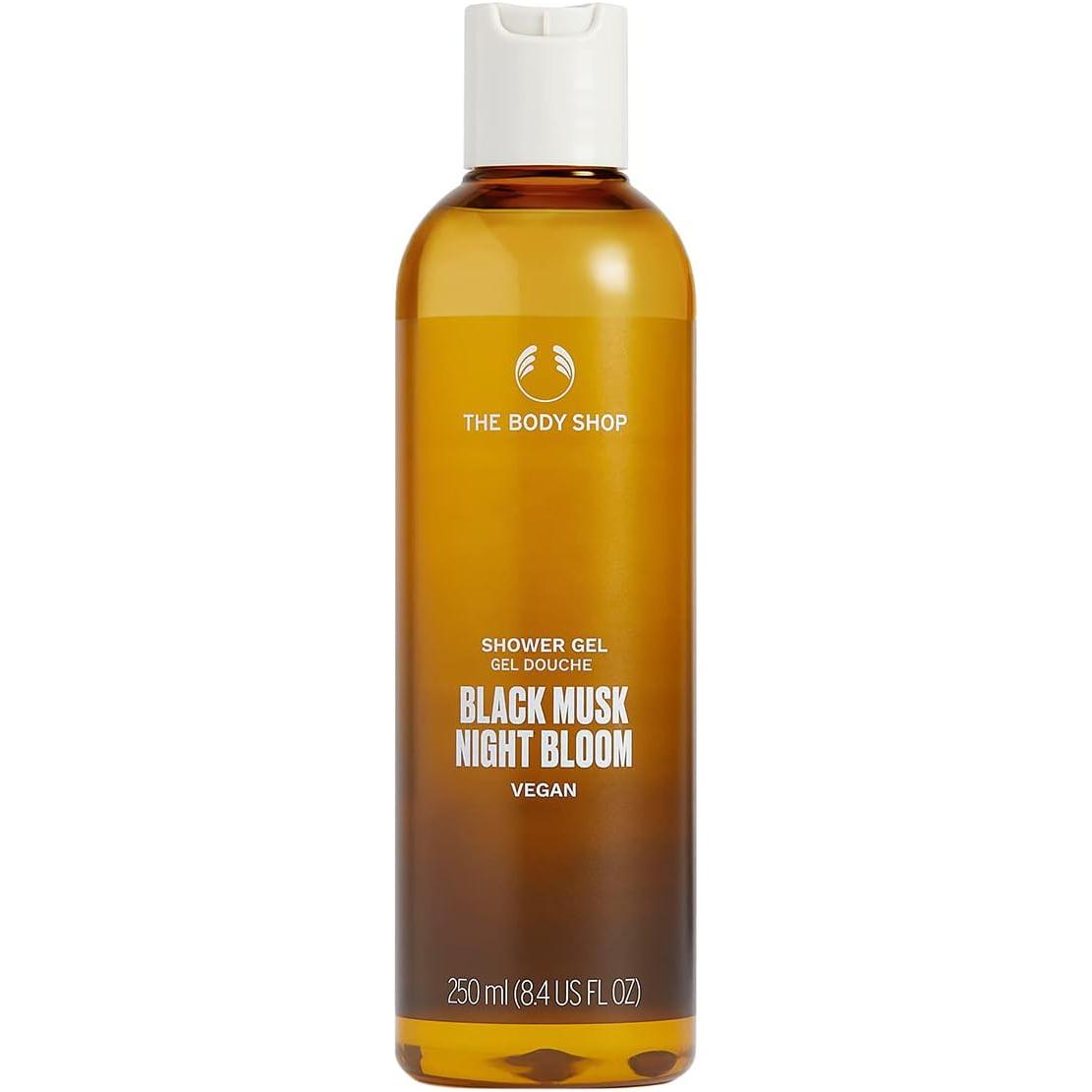 The Body Shop Black Musk Night Bloom Shower Gel, 8.5 fl oz (250 ml), Authentic Product