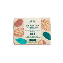 The Body Shop Official Soap SB Standard Weight 3.5 oz (100 g) (Scent: Shea) Genuine