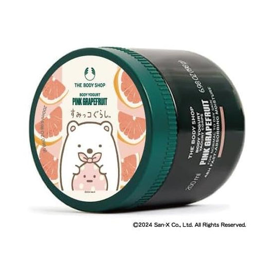 The Body Shop Official Limited Package Body Yogurt PG, 6.8 fl oz (200 ml) (Scent: Pink Grapefruit)