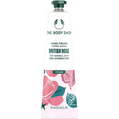 The Body Shop Official Hand Cream BR 1.0 fl oz (30 ml) (Scent: British Rose) Genuine