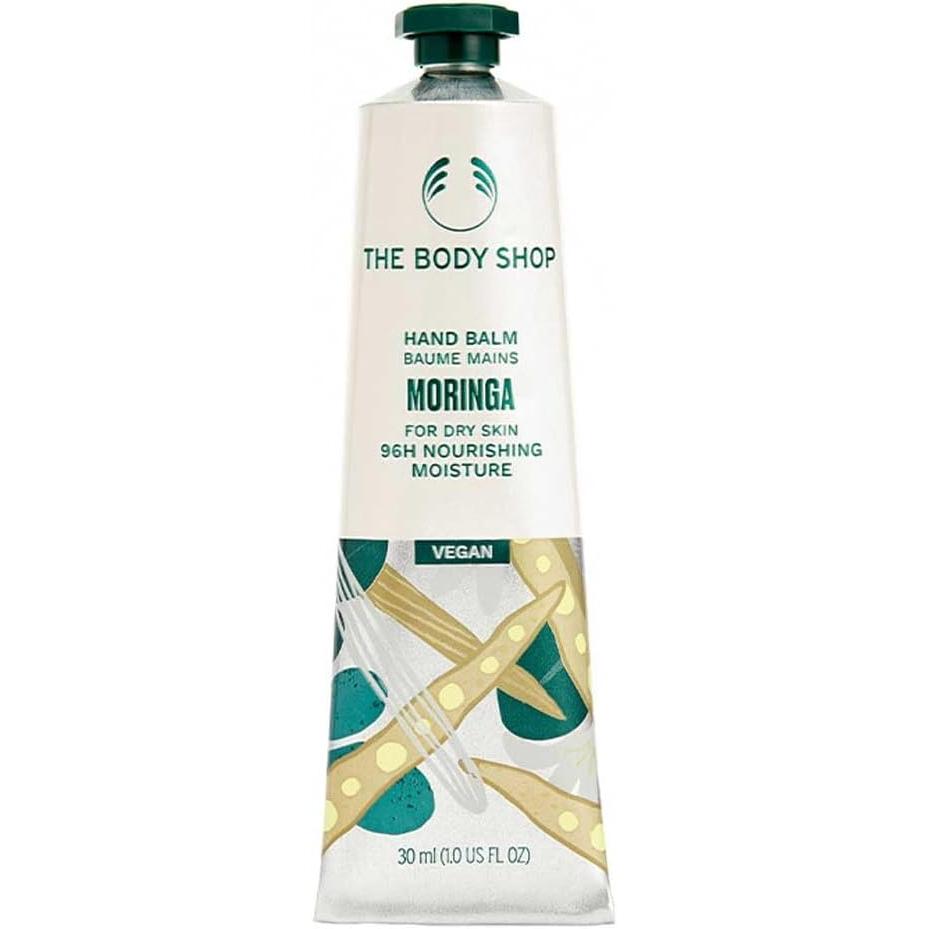 The Body Shop Official Hand Balm MO (Scent: Moringa) 1.0 fl oz (30 ml) Genuine