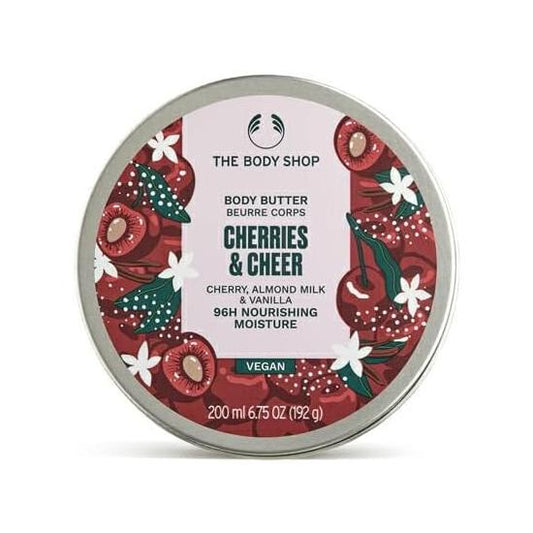 The Body Shop Official Body Butter CH 6.8 fl oz (200 ml) (Scent: Cherry)