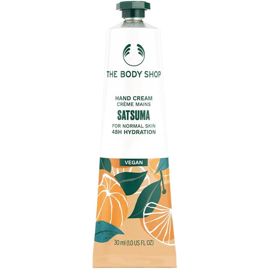 The Body Shop Official Online Exclusive Hand Cream STM 30ml (Scent: Satsuma) Genuine