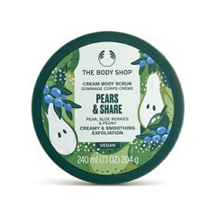 The Body Shop Official Body Scrub PE 240ml (Scent: Pair)