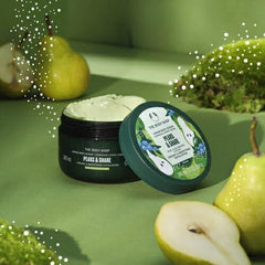 The Body Shop Official Body Scrub PE 240ml (Scent: Pair)