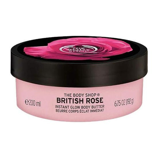 The Body Shop Body Butter, British Rose, 6.8 fl oz (200 ml)