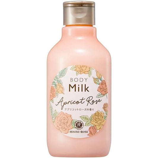 House of Rose Body Milk, AC (Apricot Rose Scent), 6.8 fl oz (200 ml), Body Care, Body Milk, Body Lotion, Rose, Made in Japan, For Women and Men, Gift