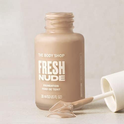 The Body Shop Official Fresh Nude Foundation Medium W Genuine