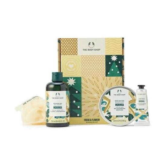 The Body Shop Official Body Care Kit, MO (Scent: Moringa) Genuine