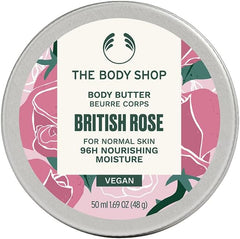 The Body Shop Official Mini Body Care Gift BR (Scent: British Rose) Genuine