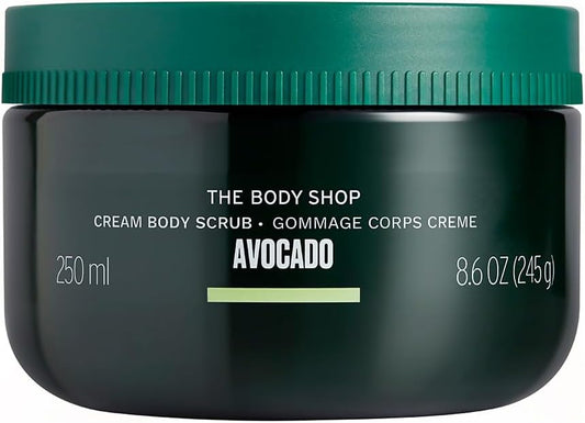 The Body Shop Official Body Scrub, Avocado, 8.5 fl oz (250 ml)