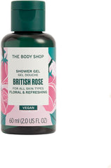 The Body Shop Official Mini Body Care Gift BR (Scent: British Rose) Genuine