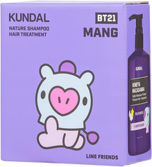 [Japanese Shampoo and Conditioner] KUNDAL/BT21/Hair Care Limited Set Kundal H M Shampoo 300ml   Treatment 300ml (White Musk Scent) 2 pieces assorted