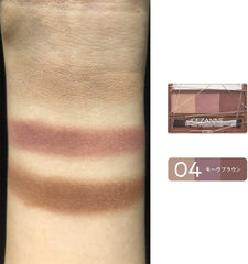 [Japanese Eyebrow] Cezanne Nose   Eyebrow Powder 05 Coral Brown Eyebrow Powder Nose Shadow One (1) with brush