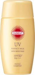 KOSE SPF50+ Suncut Perfect UV Milk Unscented 60mL