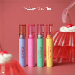 LOVB LOVB (Love) pudding grottint Korean cosmetics are hard to remove plump lip long-lasting tint moisture base glossiness Yebe Spring 4g(x1) (01 Redberry)