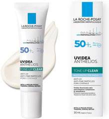 La Roche Posay Sunscreen Makeup Base UV Idea XL Protection Tone Up Clear SPF50+ PA++++ Moisturizing Sensitive Skin Urusty Sticky Combination Skin 30ml (x 1)