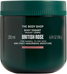 The Body Shop Official Body Yogurt BR 6.8 fl oz (200 ml) (Scent: British Rose)