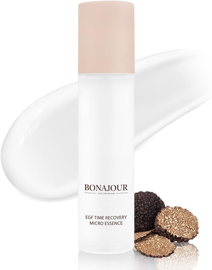 BONAJOUR EGF TIME RECOVERY MICRO ESSENSE BONAJUL BEAUTY SOLUTION essence EGF Korean Cosmetics Skin Care Hypoallergenic Tone-Up Elasticity ranking 130ml word of mouth