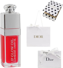 dior Dior Cosmetics Addict Lip Glow Oil 6ml Cosmetics Glossy Care Moisturizing Makeup Cute Depacos Genuine Gift Present 006/Berry