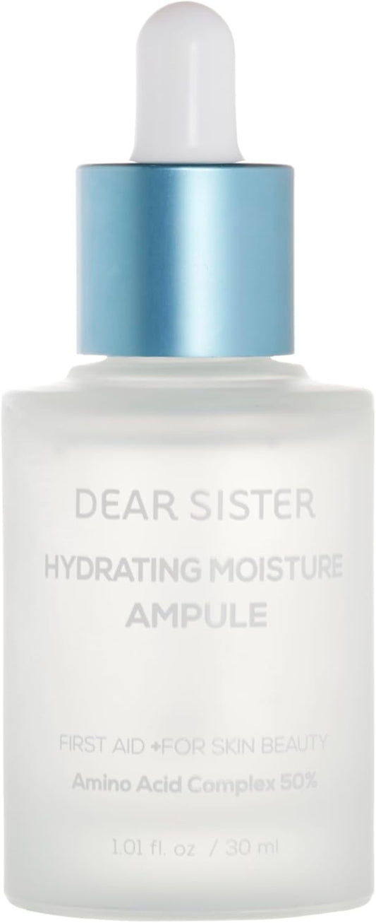 DEAR SISTER Official Dear Sister |Hydrating Moisture Ample 30ml|HYDRATING MOISTURE AMPULE Moisturizing Moisturizing Amino Acid Moisturizing Moisturizing Korean Cosmetics Korea Skin Care Korea