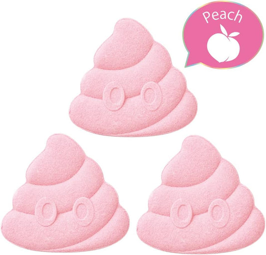 Set of 3Rainbomb Mini POOP Peach Rainbomb poop peach