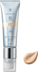 KOSE Rice Hada MAIHADA Hada Jun Multi CC Cream SPF50+ PA++++ 30mL Rice Power No.7 00 Light Beige