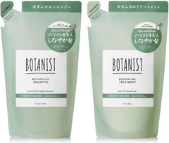 [Japanese Shampoo and Conditioner] Renewal BOTANIST | Shampoo Treatment Set Refill Scalp Cleanse Botanical Hair Care Conditioner Men's Women's