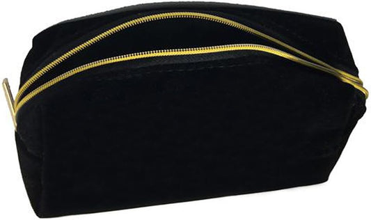 Yves Saint Laurent AMI119 Cosmetics/Accessory Pouch, Black/Yellow