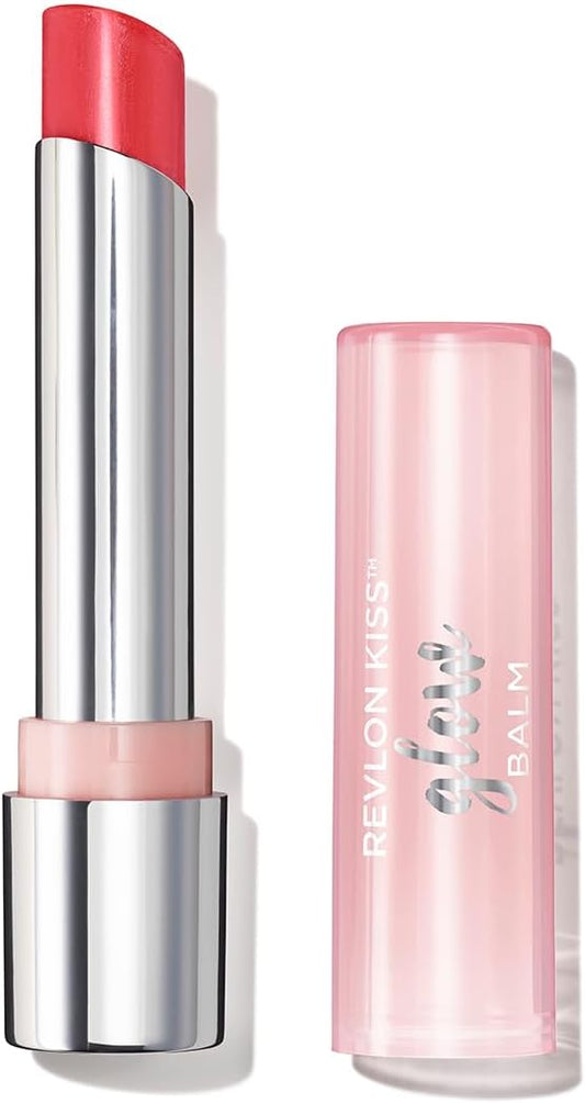 Revlon Kiss Glow Balm 004 Daisy Glow: Sheer Red (Brevet) Melting Balm Moisture 2.8g Lip Color Lipstick