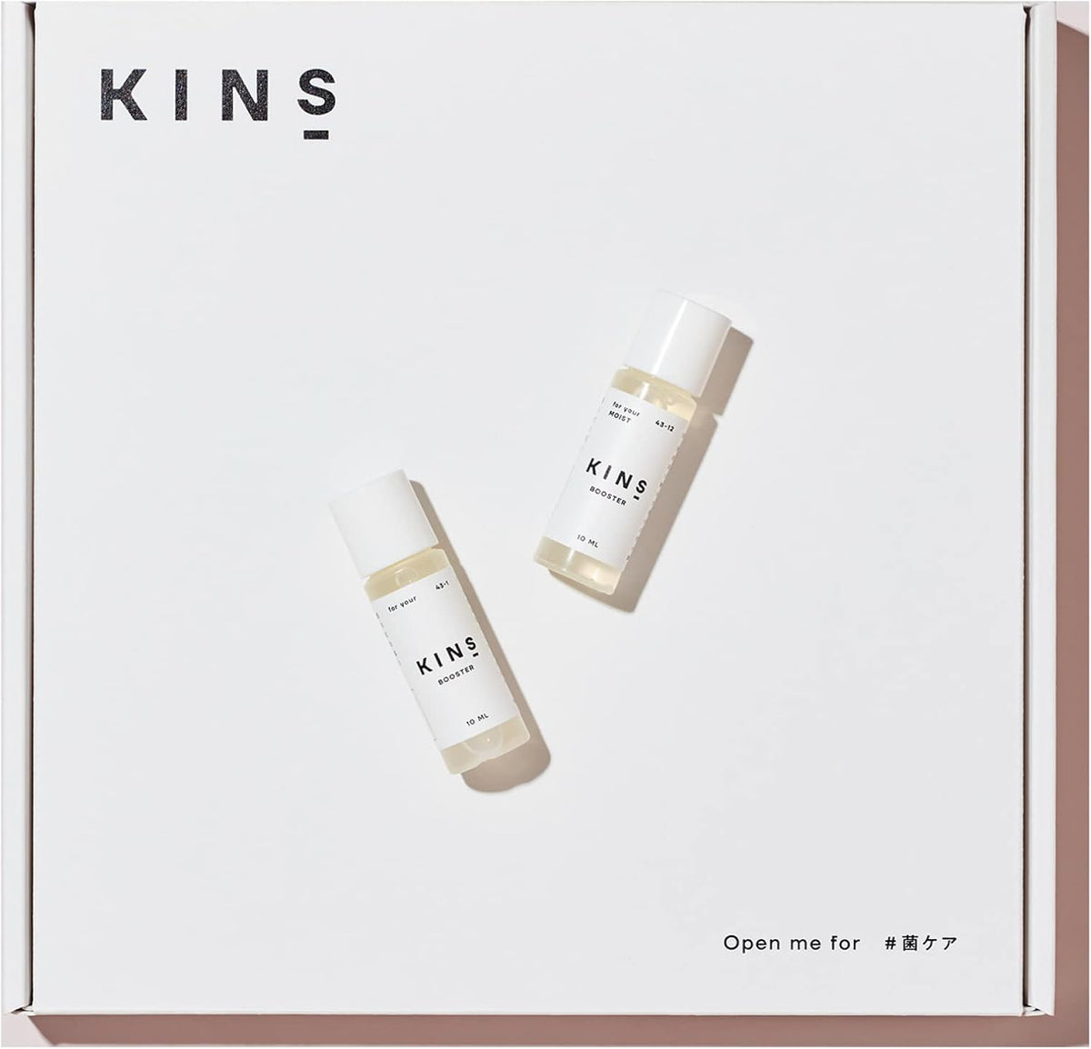 Trial Set KINS BOOSTER SKIN CARE BEAUTY SOLUTION Skin care Bacteria care Pore care Moisturizing pores