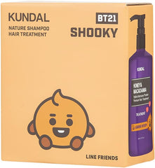 [Japanese Shampoo and Conditioner] KUNDAL/BT21/Hair Care Limited Set Kundal H M Shampoo 300ml   Treatment 300ml (White Musk Scent) 2 pieces assorted