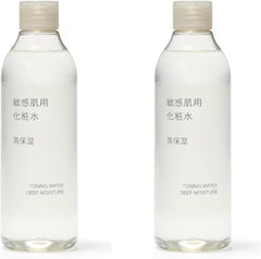 MUJI Sensitive Skin Lotion, Highly Moisturizing, 10.1 fl oz (300 ml), Set of 2