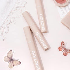 Japan Official LEEMEMBER OO!LONG Matte Tea Lip Matte Lip Souffle Lip Mud Lip Chinese Cosmetics (#OL01 Caramel Sauce)