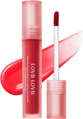 LOVB Water Drop Stain Tint Korean Cosmetic Tint Hyaluronic Acid High Moisturizing Moisturizing Lip Long Lasting Brevet Summer 3.8g (x1) (05 Rose Dew)