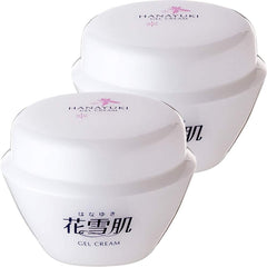 (Hanayukihada) Gel Cream (110g / Quasi-drug) All-in-one (Lotion/Beauty Serum/Emulsion/Cream/Makeup Base) Dry Moisturizing Cream (Collagen/Hyaluronic Acid) All Seasons