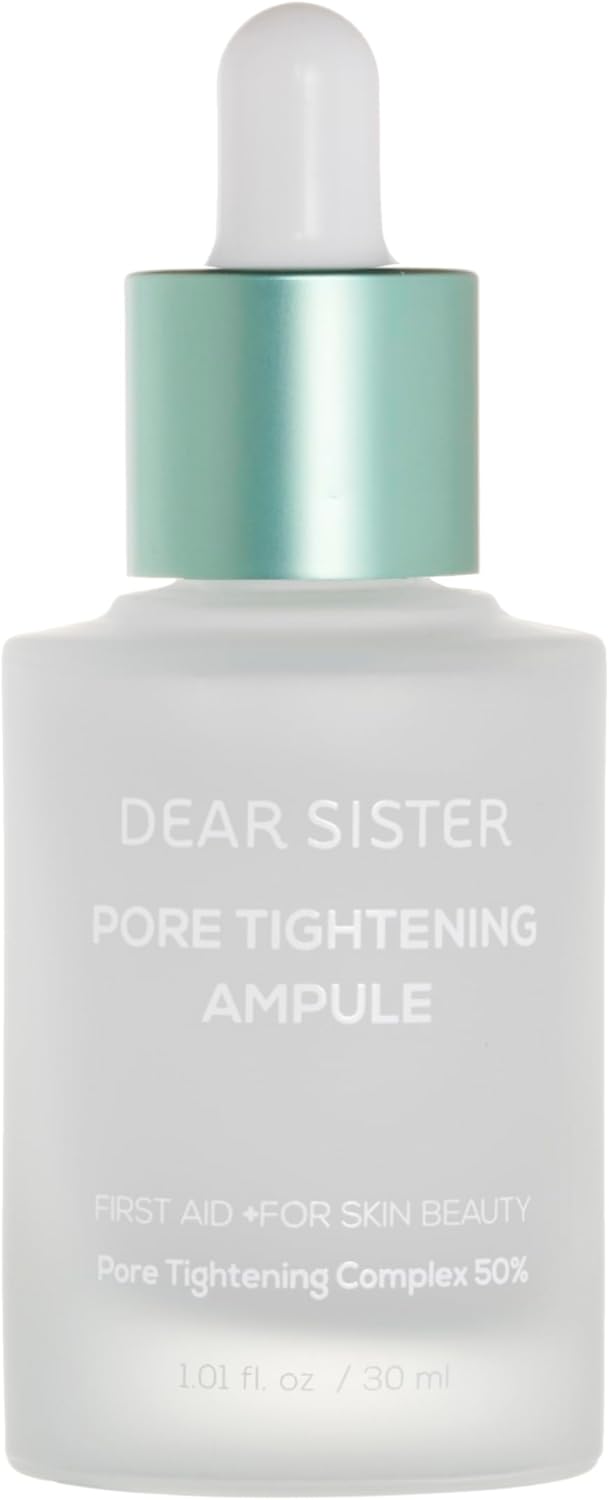 DEAR SISTER Official Dear Sister ｜ Poitening ampoule 30ml｜PORE TIGHTENING AMPULE 美容液 pore keratin Moisturizing plant origin firmness Moisturizing Korean Cosmetics Korea Skin Care Korea