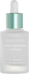 DEAR SISTER Official Dear Sister ｜ Poitening ampoule 30ml｜PORE TIGHTENING AMPULE 美容液 pore keratin Moisturizing plant origin firmness Moisturizing Korean Cosmetics Korea Skin Care Korea