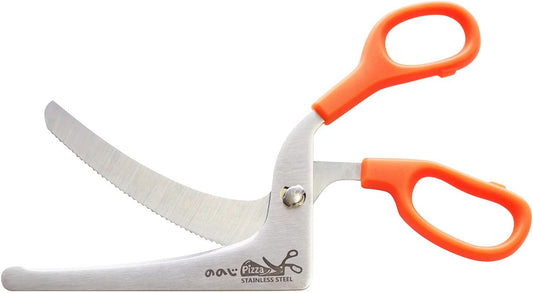 Noji Kitchen Scissors PIZZA Orange 18cm CPS-01D