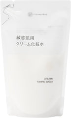 MUJI 83435103 Sensitive Skin Cream Lotion (For Refill), 9.1 fl oz (270 ml)