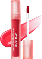 LOVB Water Drop Stain Tint Korean Cosmetic Tint Hyaluronic Acid High Moisturizing Moisturizing Lip Long Lasting Brevet Summer 3.8g (x1) (05 Rose Dew)